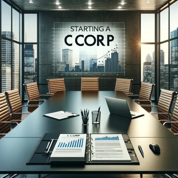 Checklist for starting a C Corporation (C Corp) by BeUncommon 24-7